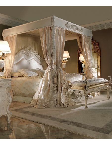 Gorgeous Artemis Moonlight Ivory Bedroom Furniture Set
