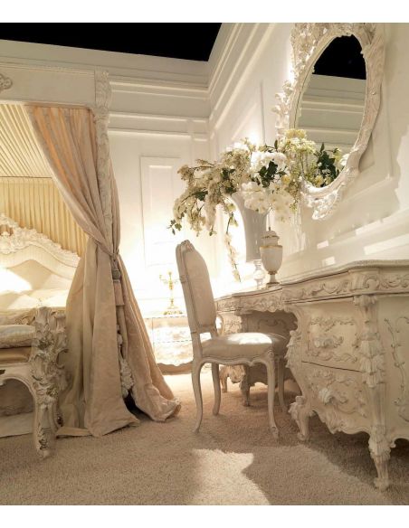Queen and King Sized Beds Gorgeous Artemis Moonlight Ivory Bedroom Furniture Set