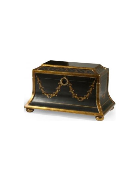 Black Regent Box with Gold Accents
