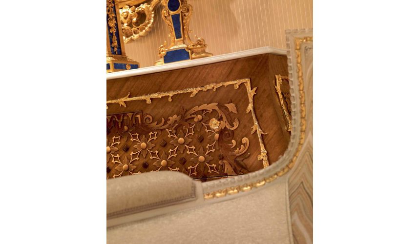 Queen and King Sized Beds Stunning Amber Swirl Bedroom Furniture Set