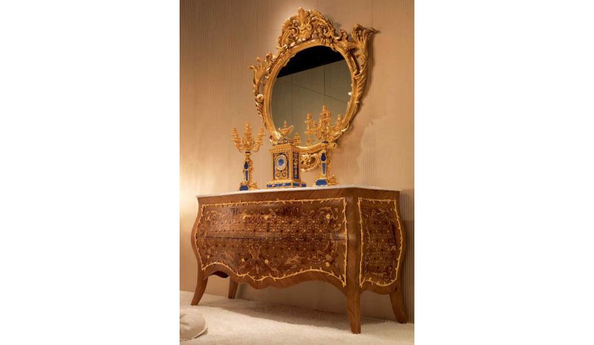 Queen and King Sized Beds Stunning Amber Swirl Bedroom Furniture Set