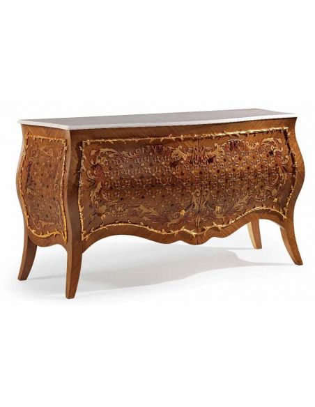 Queen and King Sized Beds Stunning Amber Swirl Bedroom Furniture Set