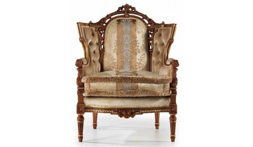 SOFA, COUCH & LOVESEAT Luxurious Golden Box of Chocolate Living Room Furniture Set
