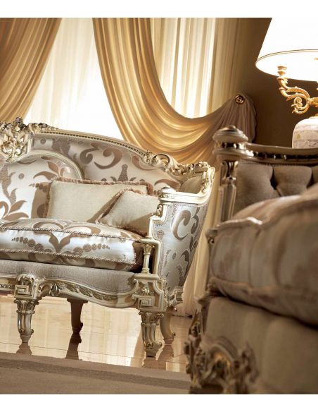 SOFA, COUCH & LOVESEAT High End Moonlight Lotus Living Room Furniture Set