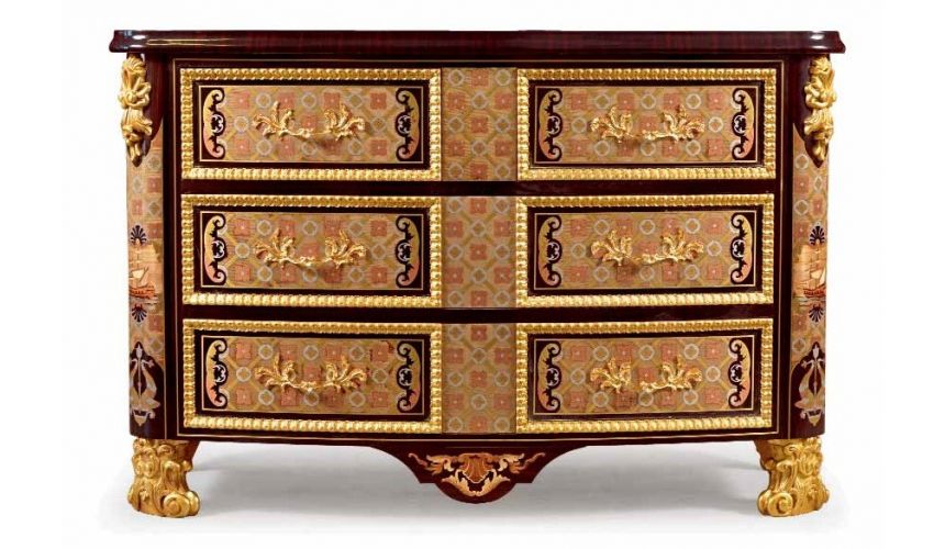 Beautiful Story of Life Copper and Brass Dresser