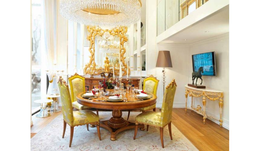 DINING ROOM FURNITURE Luxurious Ginger and Lime Dining Room Chair