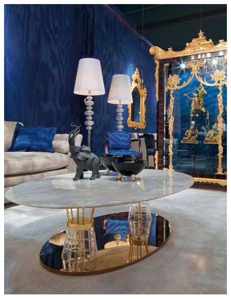 SOFA, COUCH & LOVESEAT High End Ultramarine Living Room Furniture Set