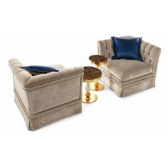 CHAIRS, Leather, Upholstered, Accent Gorgeous Gray Skies and Honey Furniture Set 2
