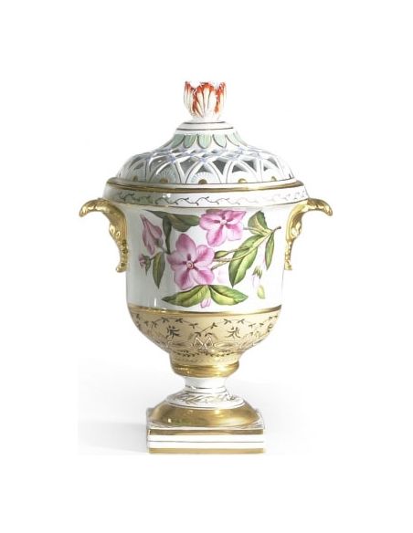 Devlin Pierced Urn in Floral Design