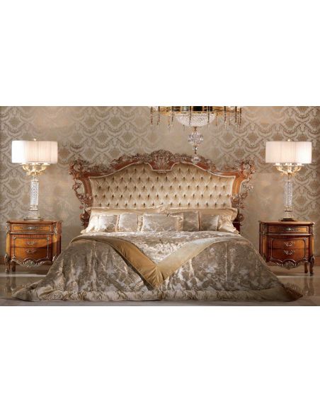 Luxurious and Rustic Bronzed Fawn Bedroom Furniture Set