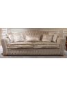 SOFA, COUCH & LOVESEAT Luxurious Soft and Plush Golden Grey Sofa
