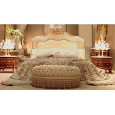 Queen and King Sized Beds Stunning Amber Swirl Bedroom Furniture Set