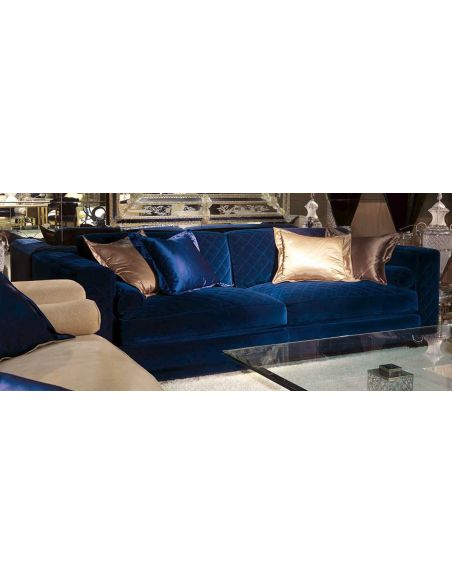 High End Ultramarine Living Room Furniture Set