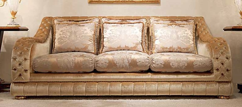 SOFA, COUCH & LOVESEAT Gorgeous Champagne Pop Furniture Set