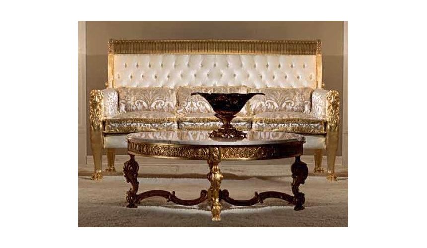 CHAIRS, Leather, Upholstered, Accent Luxurious Eye of Horus Living Room Furniture Set