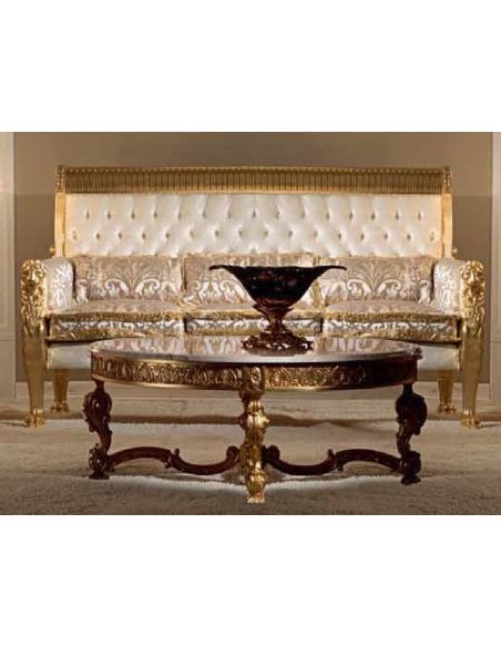 CHAIRS, Leather, Upholstered, Accent Luxurious Eye of Horus Living Room Furniture Set