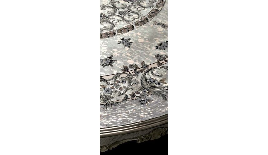 Dining Tables 1 Empire Mother of Pearl foyer center table