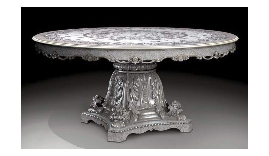 Dining Tables 1 Empire Mother of Pearl foyer center table