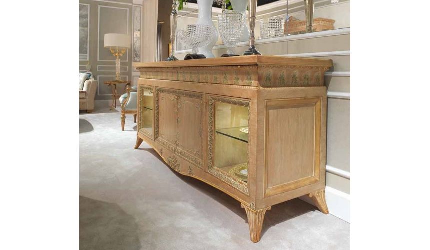 DINING ROOM FURNITURE Elegant Sea Foam and Drift Wood Dining Furniture Set