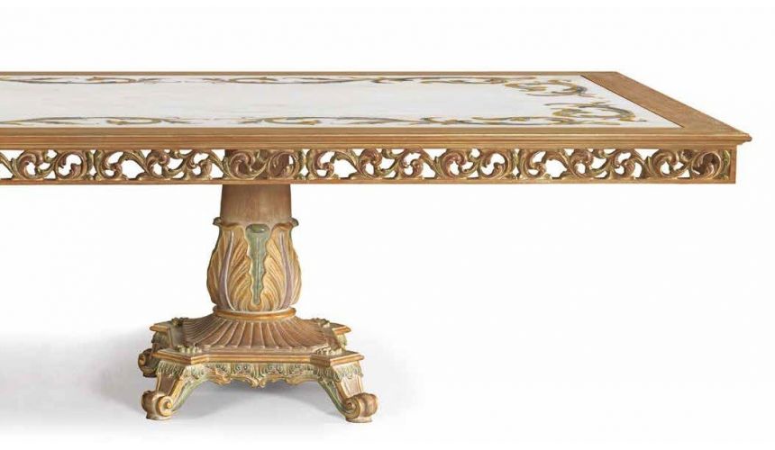 DINING ROOM FURNITURE Elegant Sea Foam and Drift Wood Dining Furniture Set