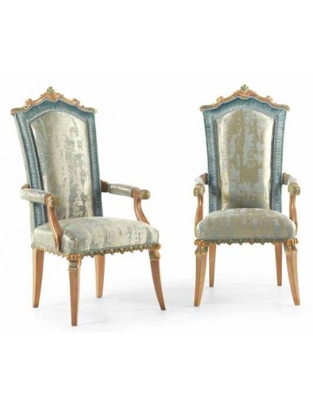 DINING ROOM FURNITURE Elegant Sea Foam and Drift Wood Dining Furniture Set