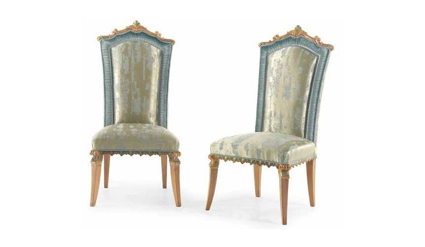 DINING ROOM FURNITURE Elegant Sea Foam and Drift Wood Dining Furniture Set