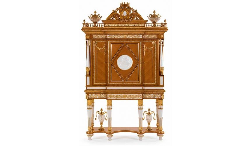 Luxurious King's Chamber Cabinet complete with golden accents