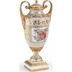 Decorative Accessories Coeburn Urn with Gilded Arms