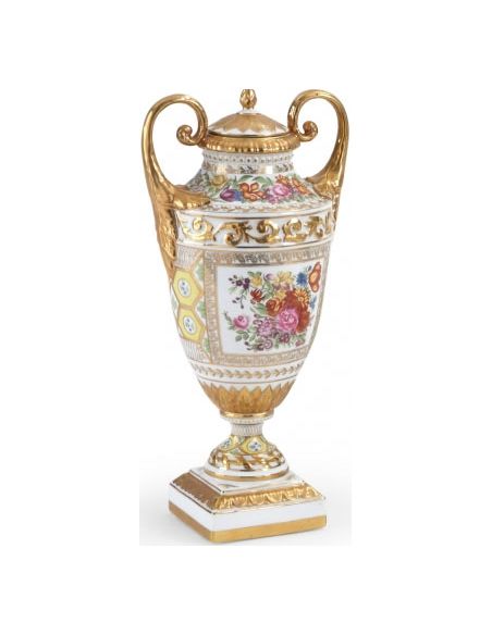 Coeburn Urn with Gilded Arms