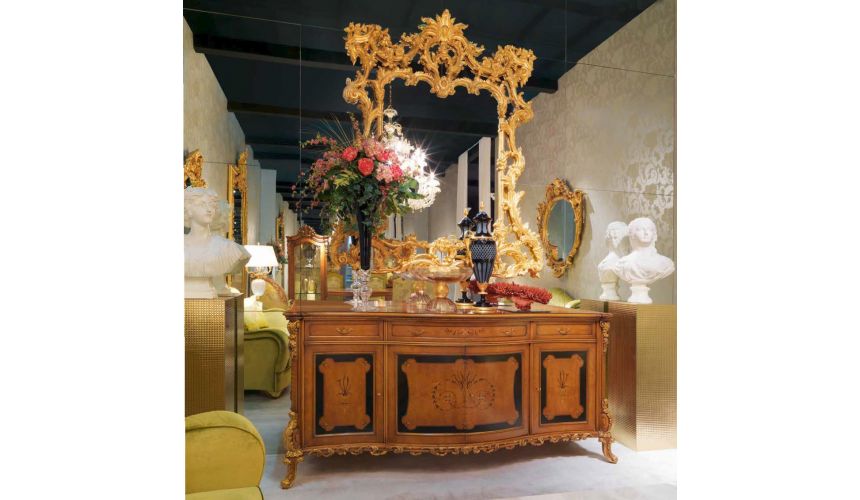 DINING ROOM FURNITURE Luxurious Ginger and Lime Dining Room Furniture Set