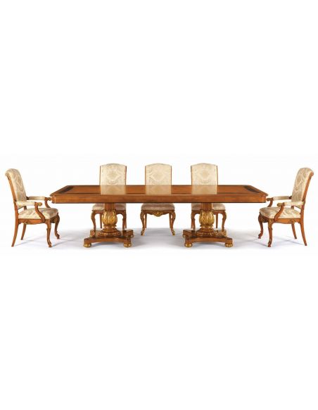 Gorgeous Pure as Gold Dining Room Furniture Set