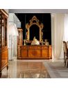 DINING ROOM FURNITURE Luxurious Golden Flames of Fire Furniture Set