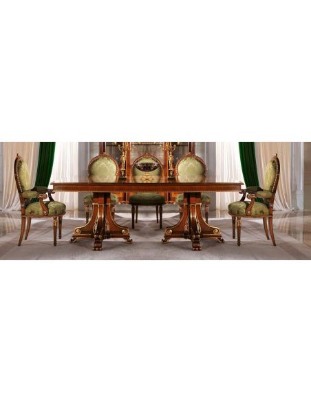 Elegant in Olive Dining Room Furniture Set