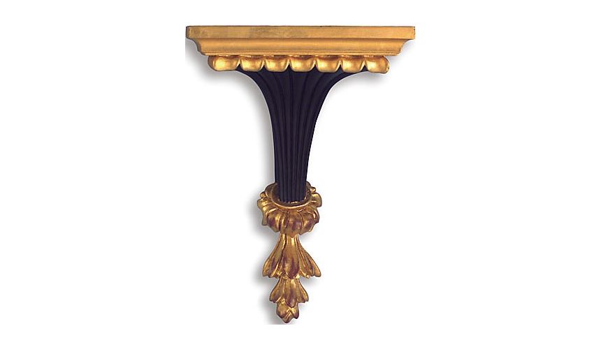 Decorative Accessories Golden-Black Curtain Wall Bracket