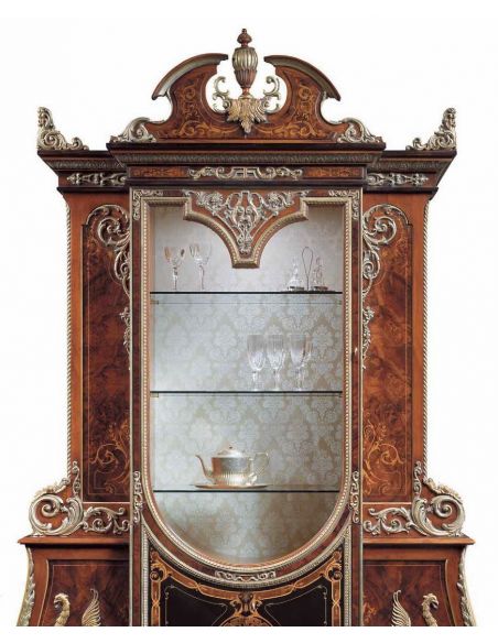 Breakfronts & China Cabinets Luxury furniture. Exquisite empire style dining display or china closet