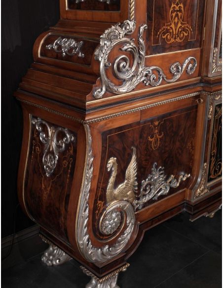 Breakfronts & China Cabinets Luxury furniture. Exquisite empire style dining display or china closet