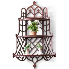 Decorative Accessories Windsor Wood Finished Wall Shelf