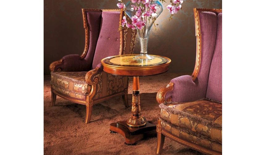 CHAIRS, Leather, Upholstered, Accent Grand Feelings of Home Furniture Set