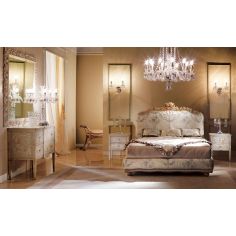 Queen and King Sized Beds Luxurious in Lavender Bedroom Furniture Set