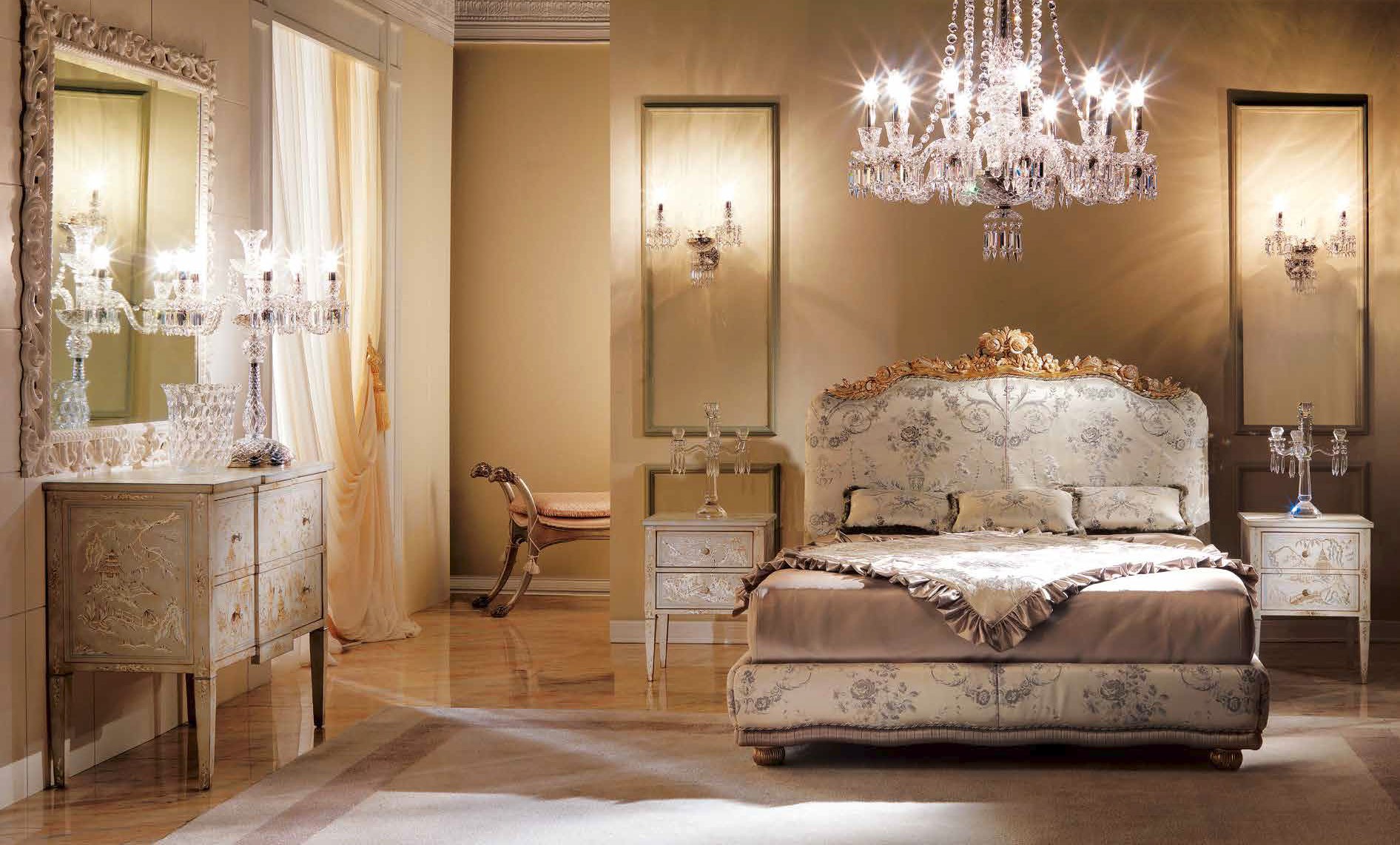 Queen and King Sized Beds Luxurious in Lavender Bedroom Furniture Set