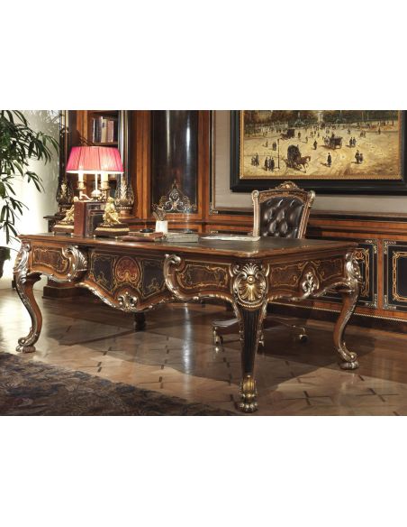 Furniture Masterpieces Luxury furniture. Exquisite empire style executive desk