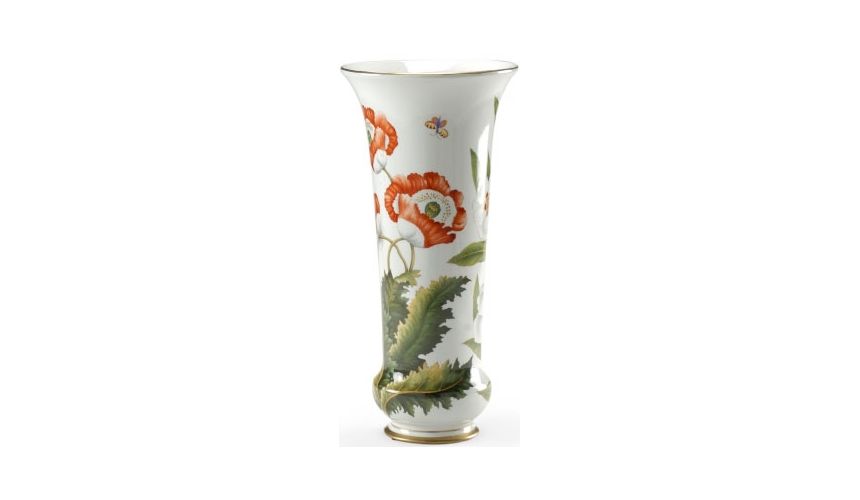 Decorative Accessories Beautiful Poppy Flower Vase