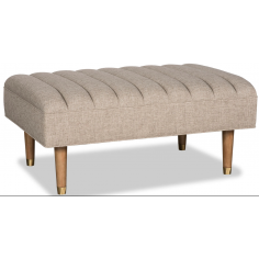 OTTOMANS Elegant Waves of Grain Bench