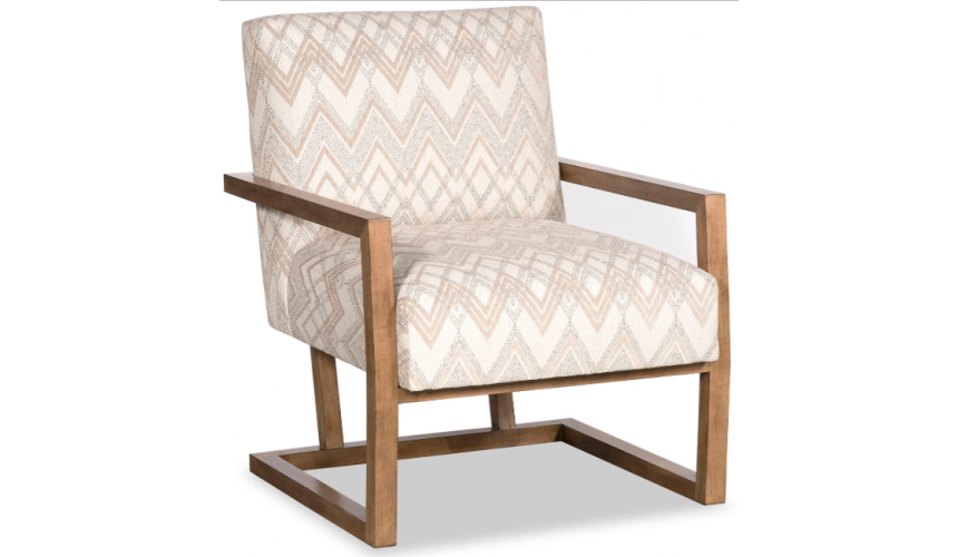 CHAIRS, Leather, Upholstered, Accent Gorgeous Stardust Chevron Accent Chair