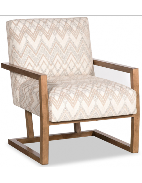 Gorgeous Stardust Chevron Accent Chair