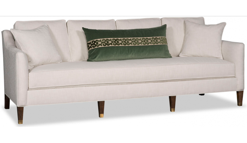 SOFA, COUCH & LOVESEAT Sleek and Modern Porcelain White Sofa