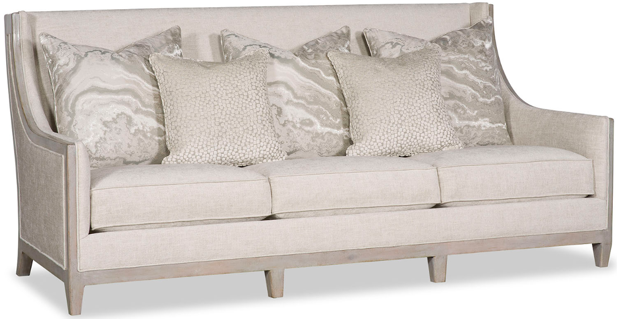 SOFA, COUCH & LOVESEAT Gorgeous and Soft White Marbled Sofa