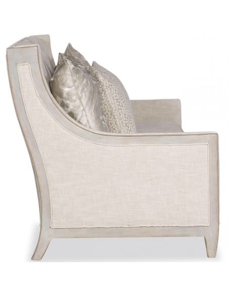 SOFA, COUCH & LOVESEAT Gorgeous and Soft White Marbled Sofa