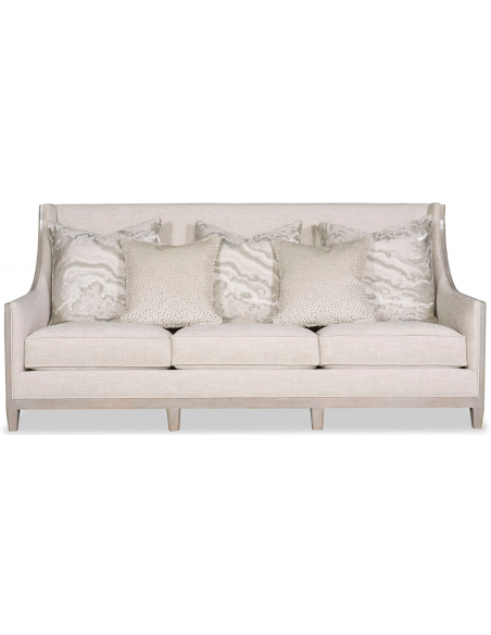 SOFA, COUCH & LOVESEAT Gorgeous and Soft White Marbled Sofa