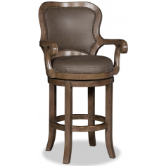Unique Counter & Bar Stools High End Royal Chocolate Bar Stool